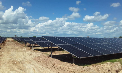 A punto de encenderse parque solar de Punta Brava, en “Amancio”