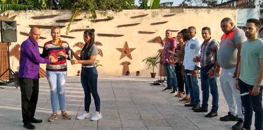 Main act commemorating July 26th events in Las Tunas municipality.
