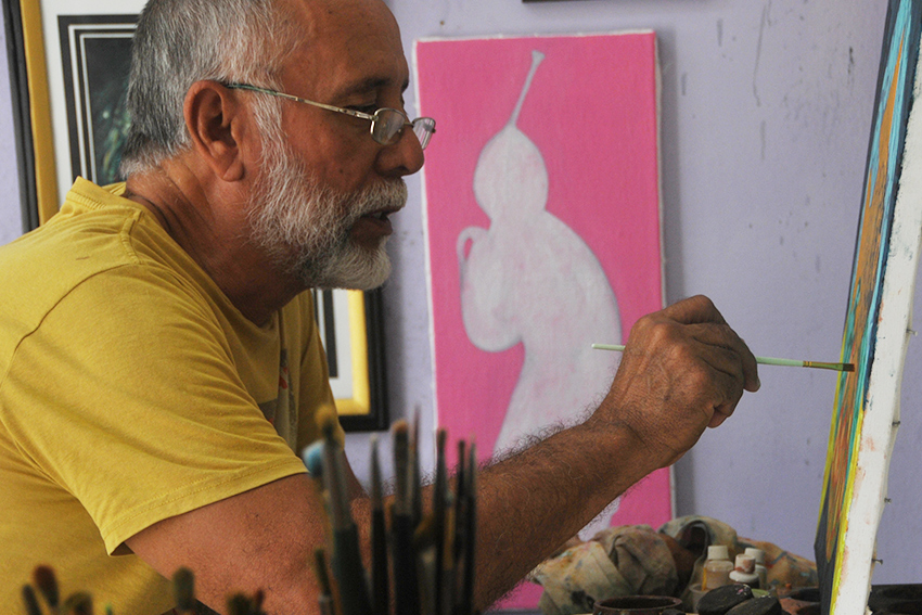 Alexis Roselló: "I'm a painter"