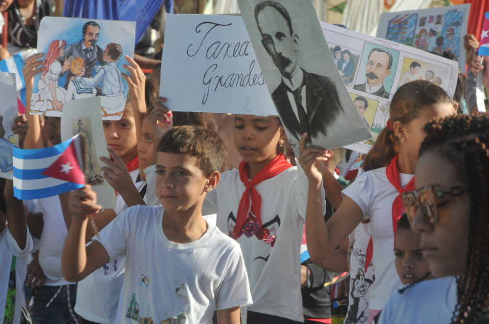 2025 José Martí Pioneer Parade in Las Tunas
