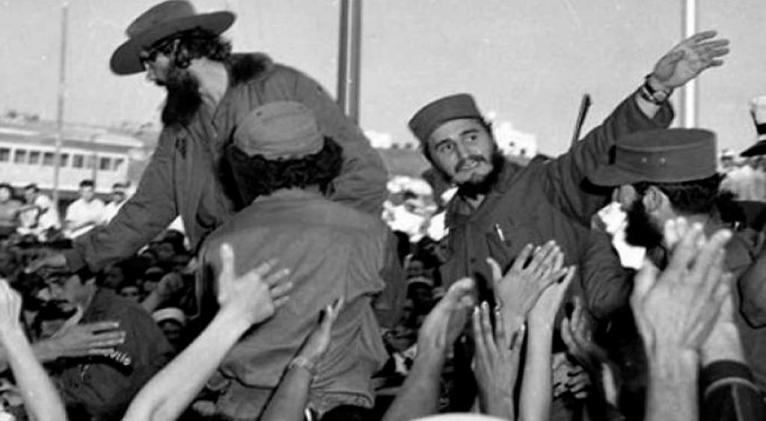 entrada triunfal de fidel castro a capital de cuba