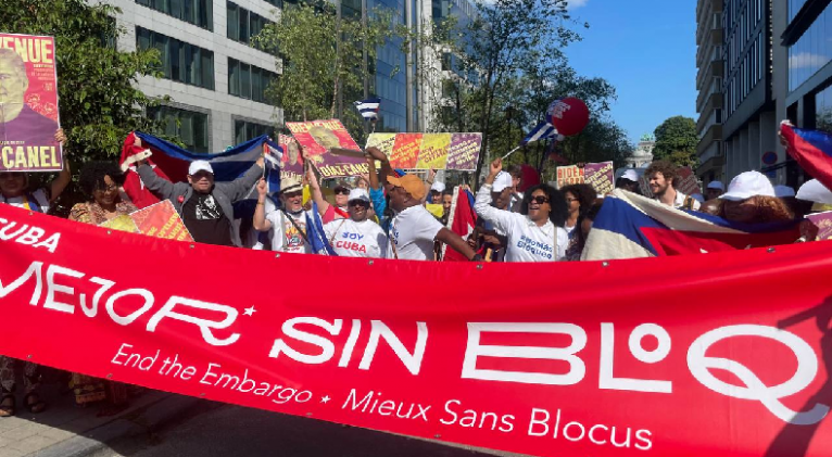 People’s Summit condemns the US blockade of Cuba