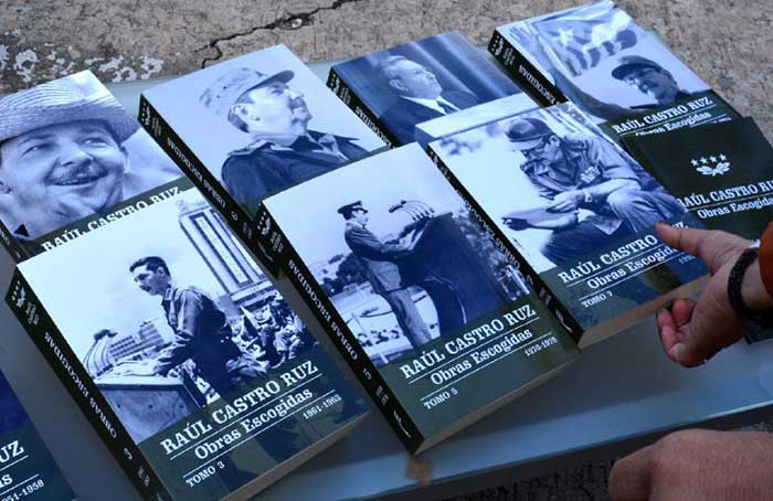 The Selected Works of Raúl Castro Ruz are compiled in nine volumes.