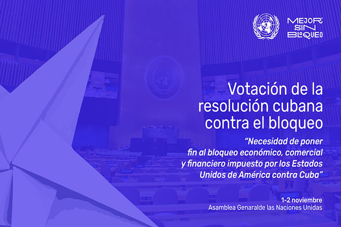 onu bloqueo debate