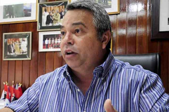 Ulises Guilarte, secretario general de la Central de Trabajadores de Cuba