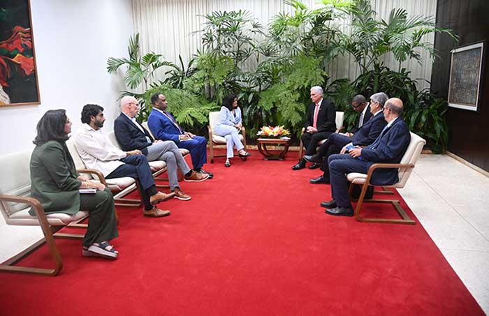 The Democratic congress members made a five-day visit to the island as part of a U.S. congressional delegation. 