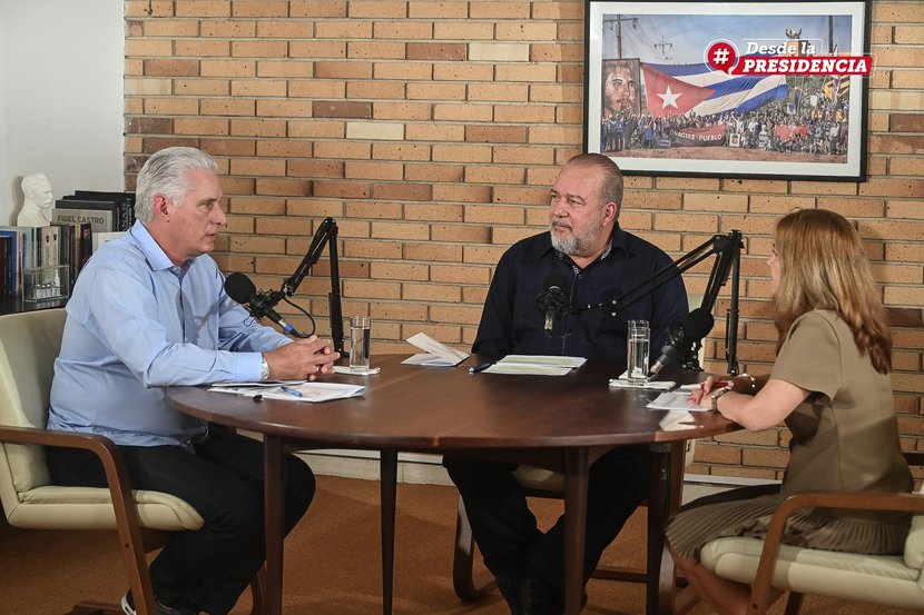 Díaz Canel Podcast Desde la Presidencia 0