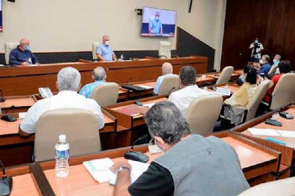 Meeting of the government group tasked with counteracting the pandemic