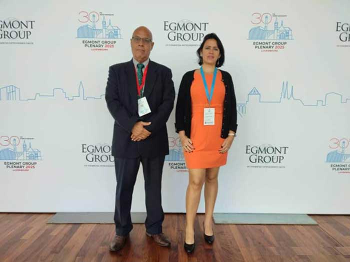 Delegación cubana a Plenaria 2025 del Grupo de Egmont.