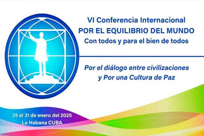 La cita sesionará hasta el viernes y se propone ser un encuentro para el diálogo entre civilizaciones y la cultura de paz.