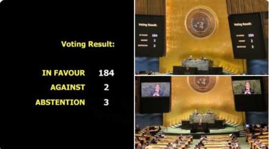 The world stands by Cuba and against blockade