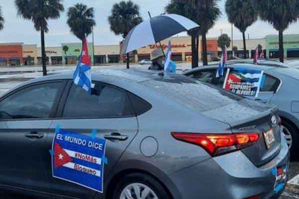 These caravans and events will take place on the eve of the vote in the United Nations General Assembly that will call for the end of the blockade against Cuba