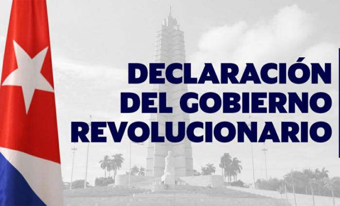 declaracion gobierno cubano