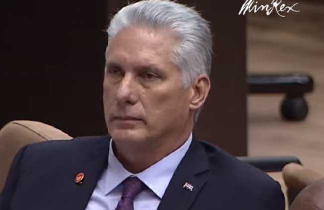 Díaz-Canel said the willingness for dialogue includes the current White House administration.