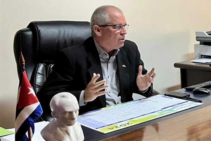 Cuban Ambassador in Pretoria Enrique Orta Gonzalez.