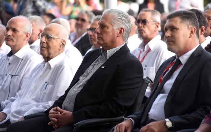 The Cuban President was at the opening ceremony of FIHAV 2024.