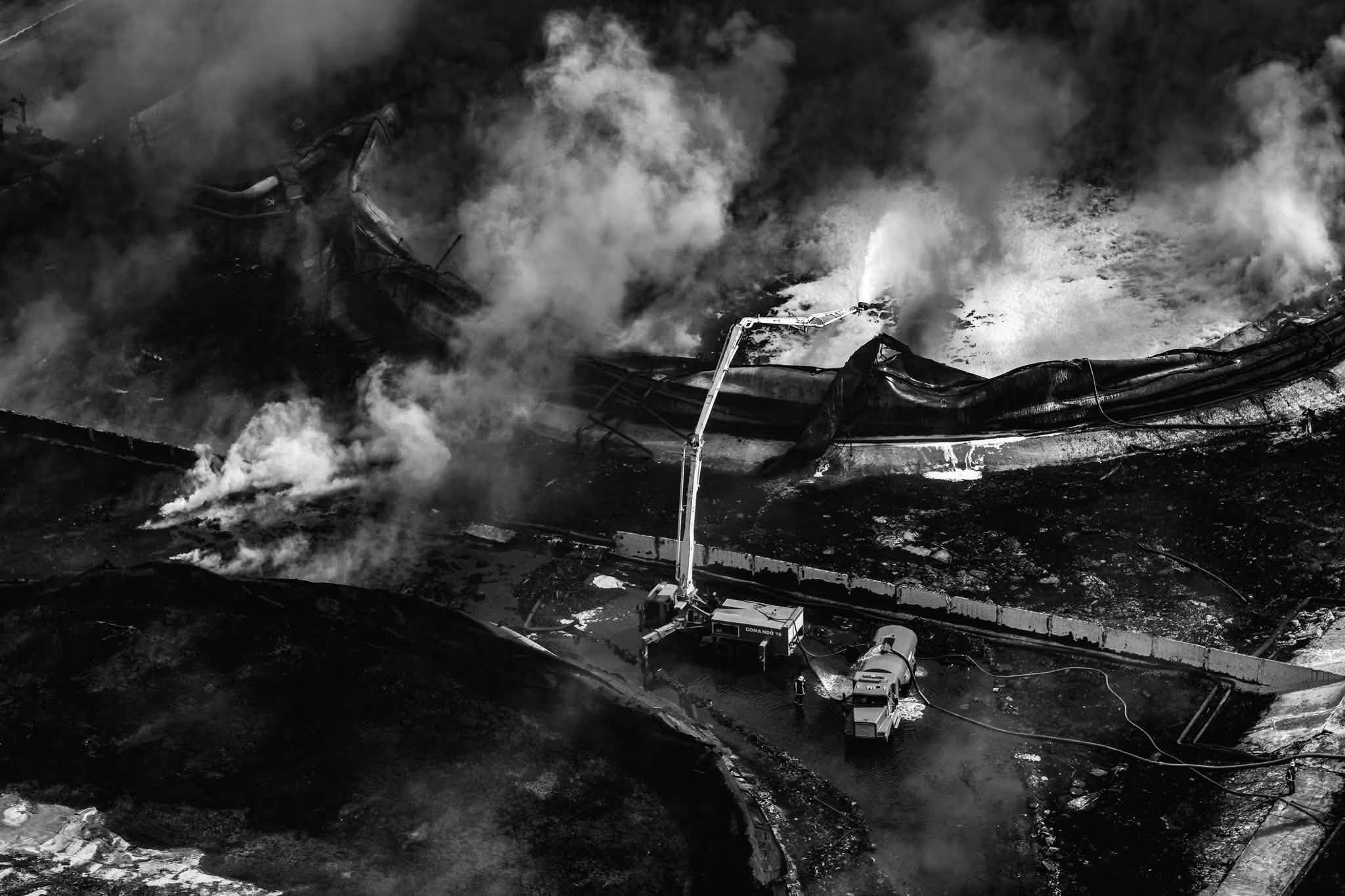 incendio supertanqueros matanzas