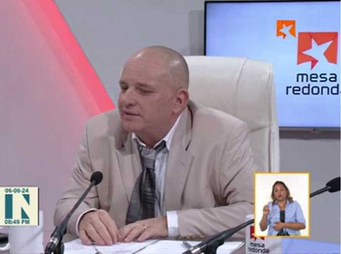 Onelio Corderí, vice president of the Institute of Information and Social Communication (IICS).