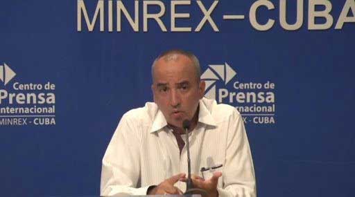 Ernesto Soberon, general director of Consular Affairs, and Cubans Residing Abroad at the Ministry of Foreign Affairs - MINREX. Photo: RHC Archive