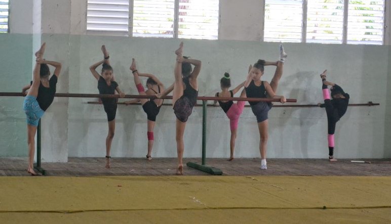 entrenamientos gimnasia Las Tunas 5