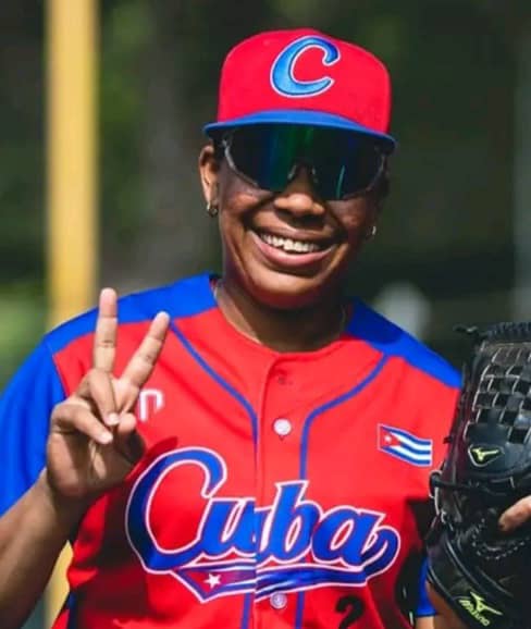 Softball player Rosángela Jardines.