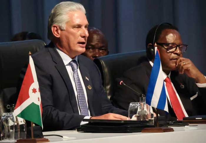 Díaz-Canel participated in the BRICS Plus Dialogue segment of the Summit.