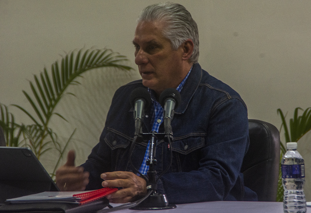 Díaz-Canel summarized PCC visit to Las Tunas capital.