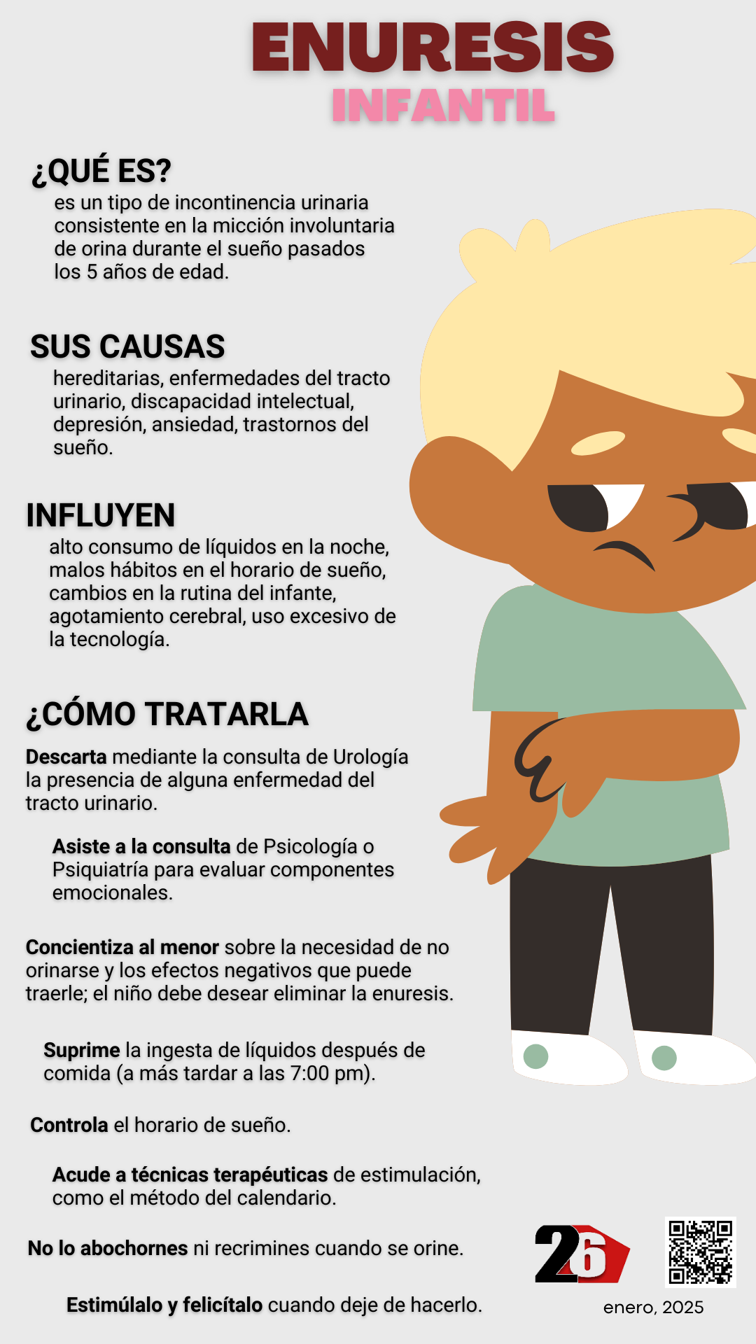 enuresis infantil