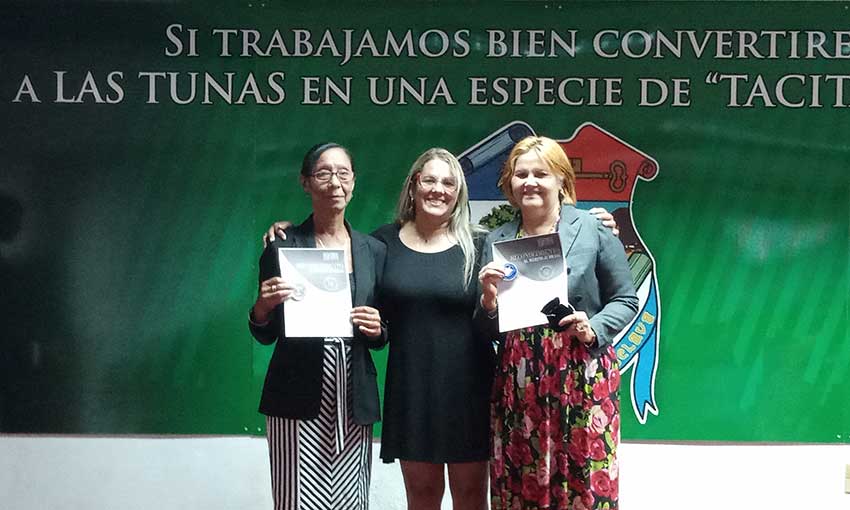 Two workers deserved the Judicial Merit Award.