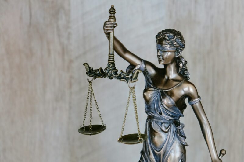 Estatua de la Justicia simbologia