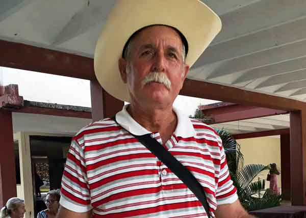 Rafael Pérez Castro, presidente de la CCS "Mártires de Manatí"