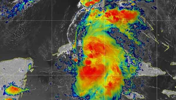 "Elsa" makes landfall