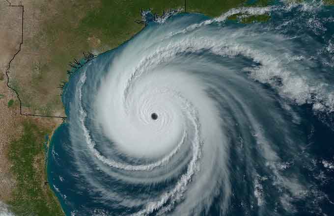 Hurricane Milton, Category 5 on the Saffir Simpson scale.