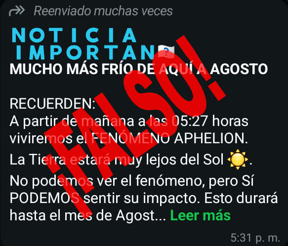bulo sobre frío