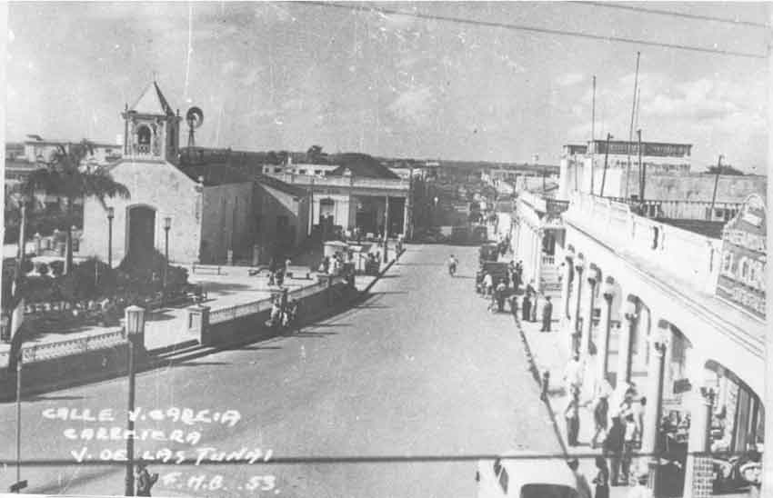 The city in the 1950s.