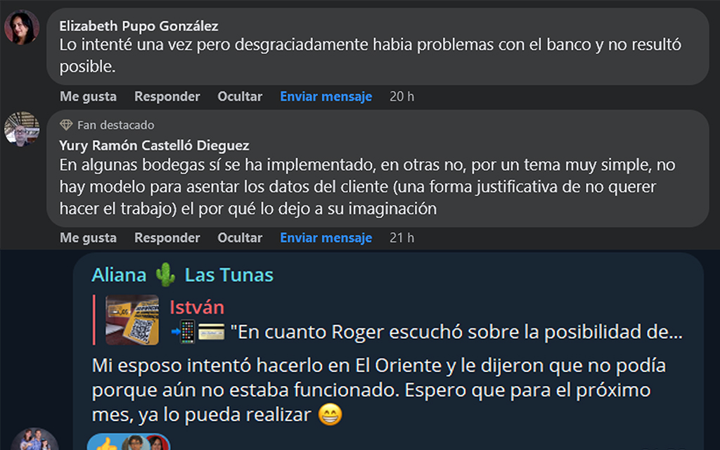 Opiniones QR Boedgas Las Tunas