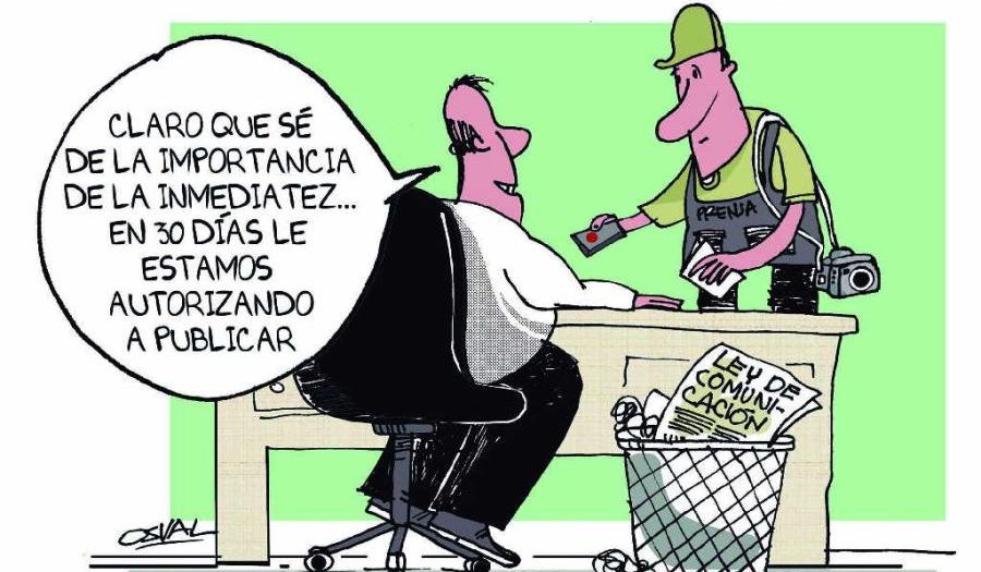 caricatura ley comunicacipon cuba 2024