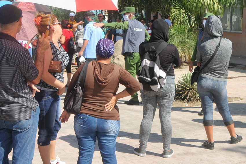 Combatants of the Ministry of the Interior in Las Tunas in times of COVID-19