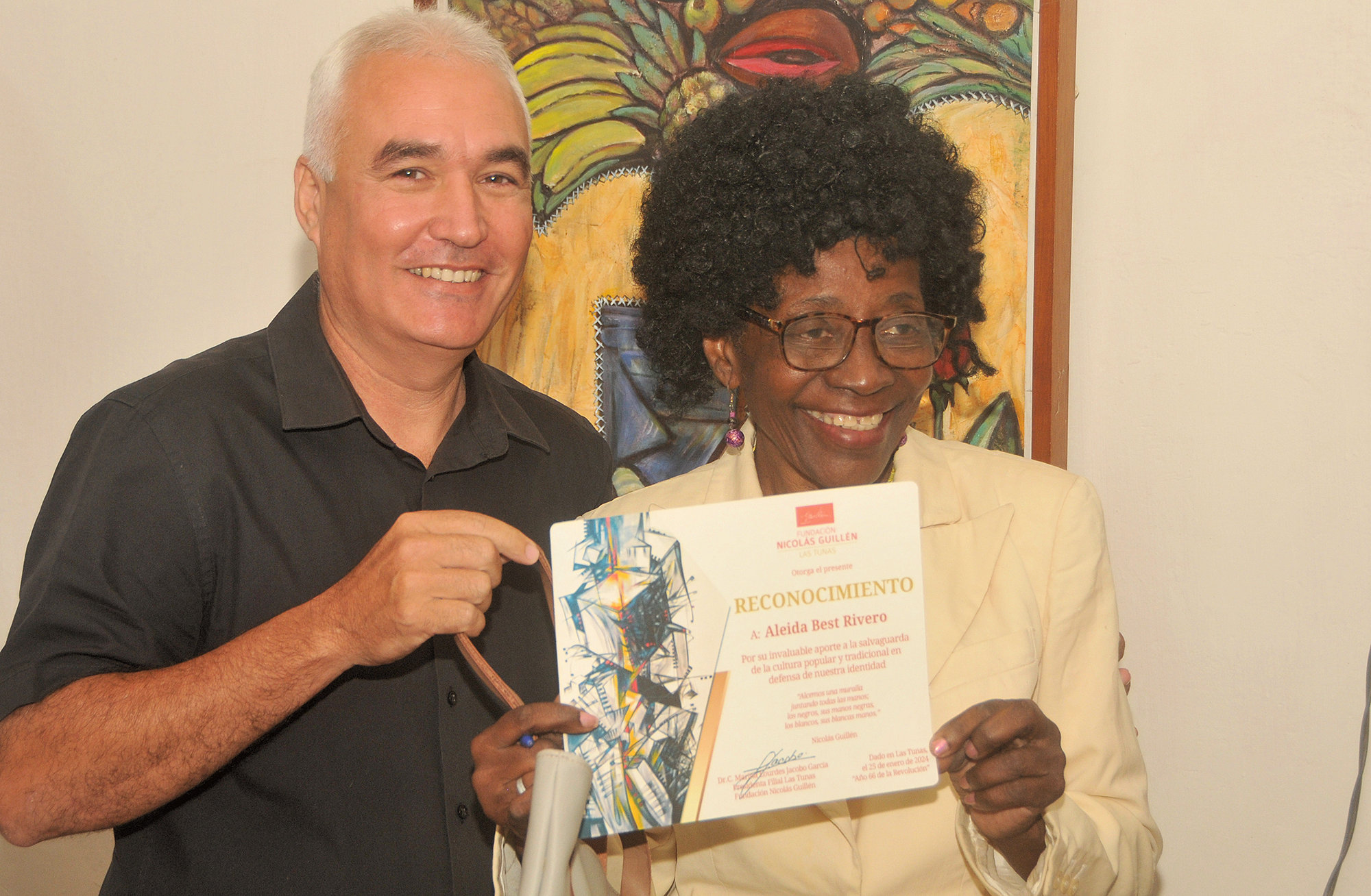 The Nicolás Guillén Foundation in Las Tunas materializes the poet's's maxim: "You have to have will." 