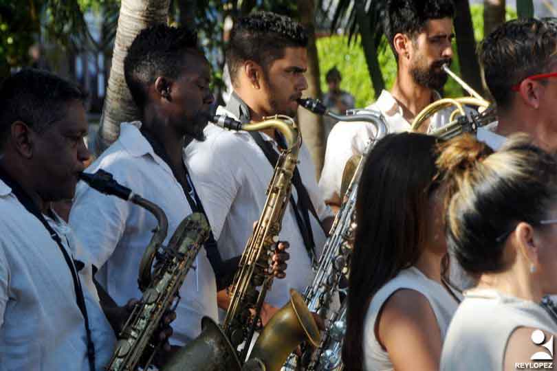Performance of the Provincial Concert Band as part of the Las Tunas Culture Day 2022 