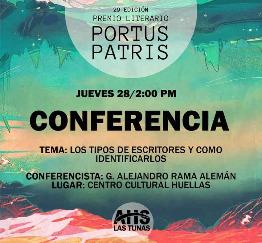 Próximamente, Premio Literario Portus Patris