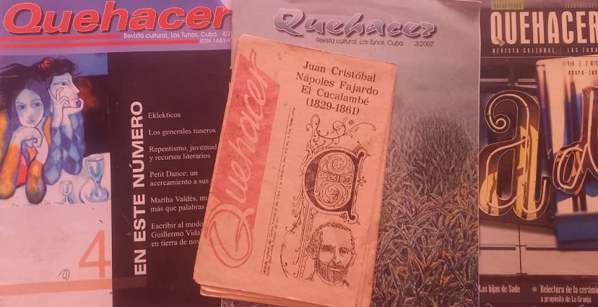 Revista cultural tunera Quehacer