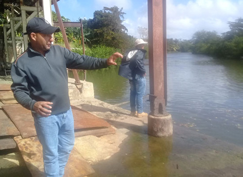 Osmany Almaguer Velázquez, head of Fisheries Logistics
