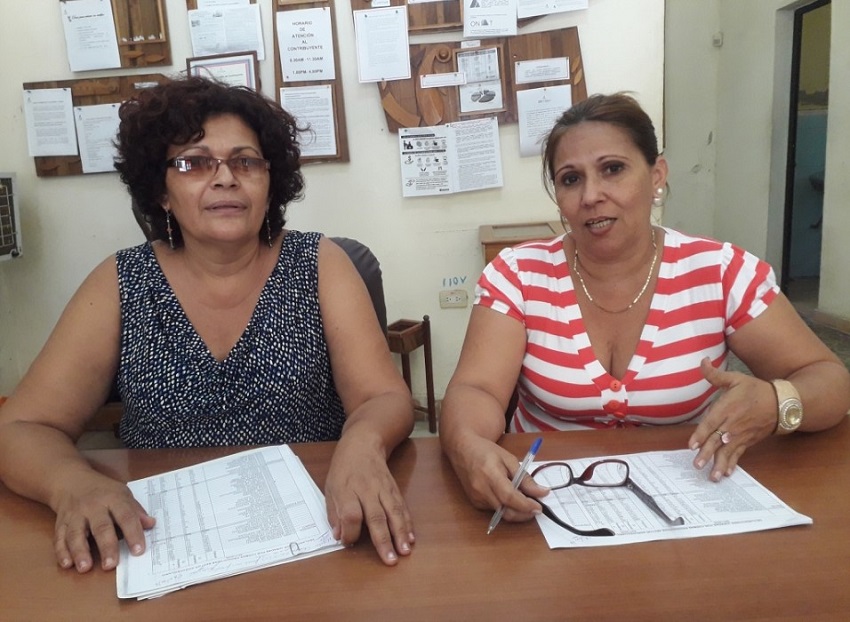 funcionarias de la ONAT Las Tunas