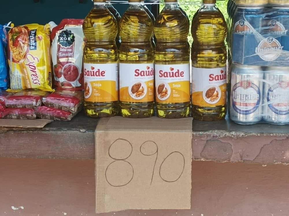 tope precios pollo aceite