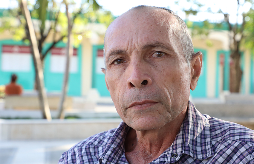 History professor Ridelio Fenández Bodaño.