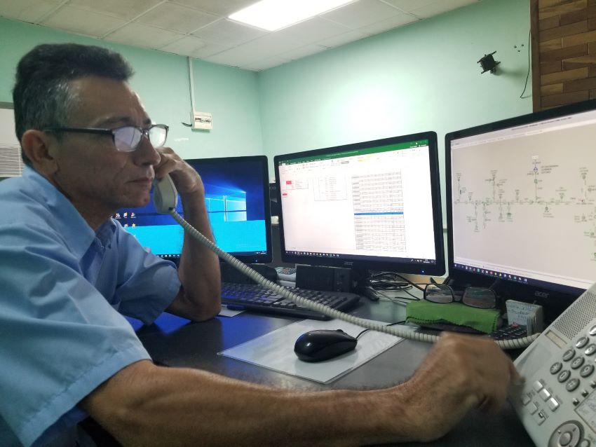 Arnulfo Álvarez Hernández Empresa Eléctrica foto Dianelis González