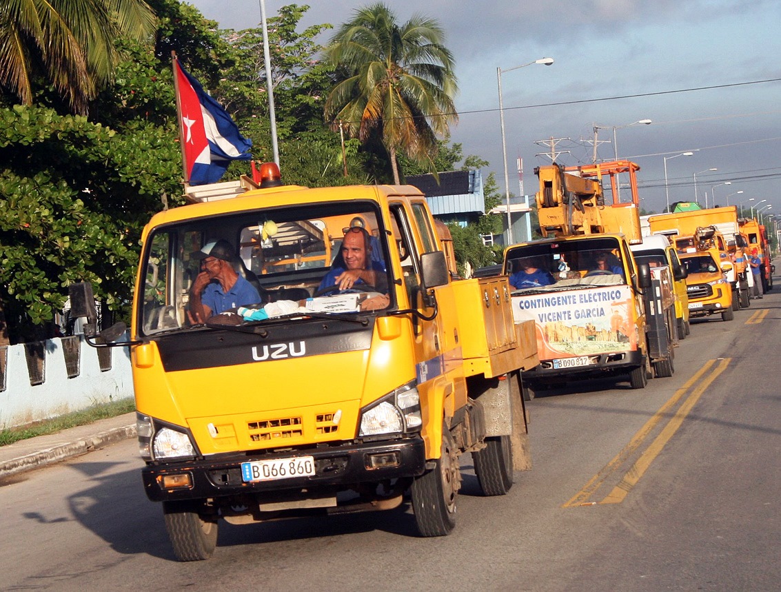 Eléctricos1 Contingente Vicente García Eléctricos Guantánamo