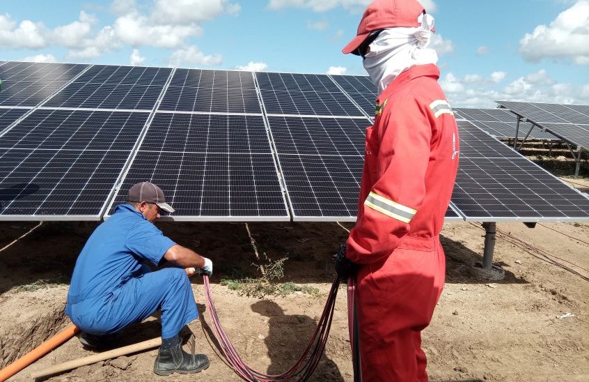 220 KV Substation Solar Photovoltaic Park Marks Energy Transition in ...