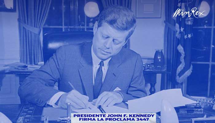 El presidente Kennedy firmó el inicio del bloqueo 64 años atrás.